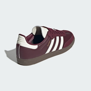 Baskets basses 'Samba' ADIDAS ORIGINALS en rouge