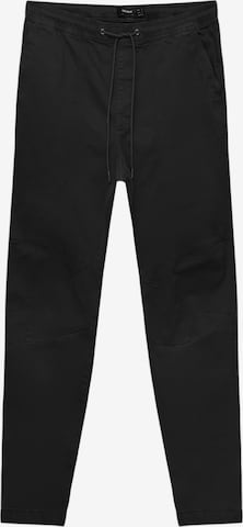 Pantalon Pull&Bear en noir : devant