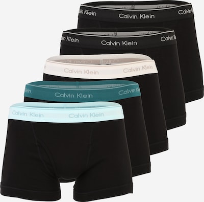 Boxer trumpikės iš Calvin Klein Underwear, spalva – dangaus žydra / smaragdinė spalva / pastelinė rožinė / juoda / balta, Prekių apžvalga