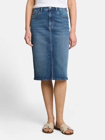 TOM TAILOR Φούστα σε μπλε: μπροστά