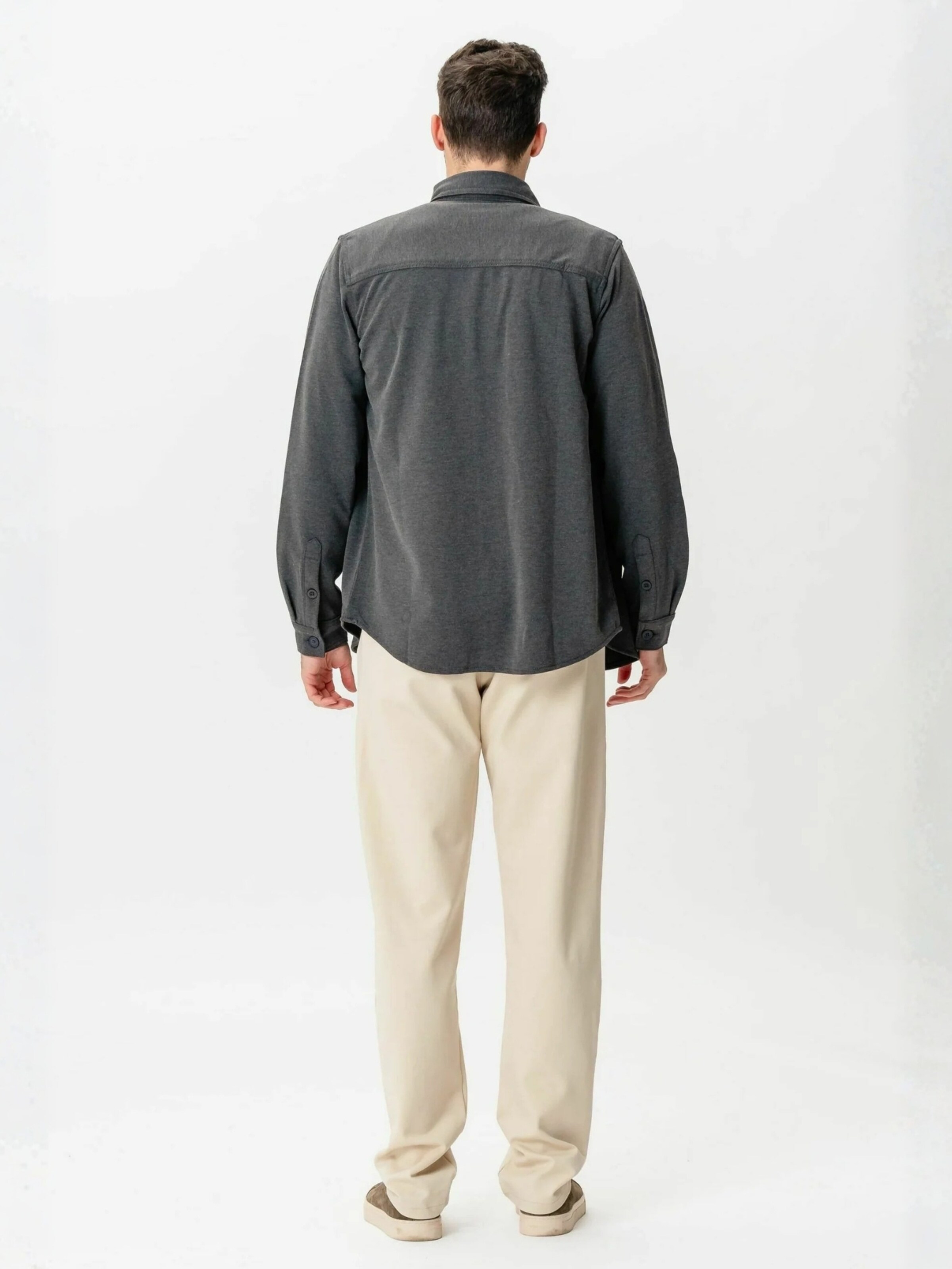 TEESHOPPEN Regular Fit Shirt ' Performance ' in Grau