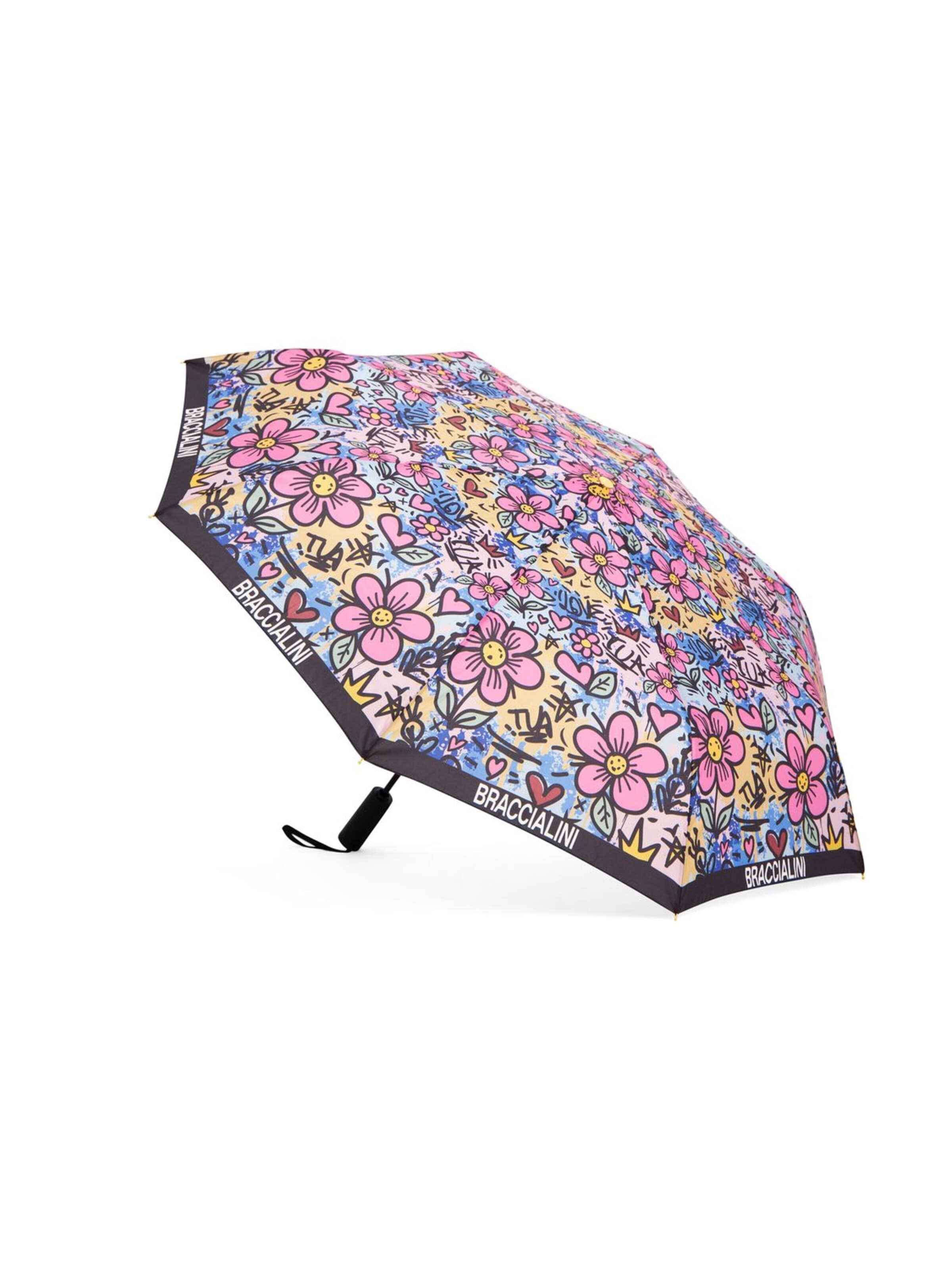 Parapluie 'Queen' Braccialini en mélange de couleurs