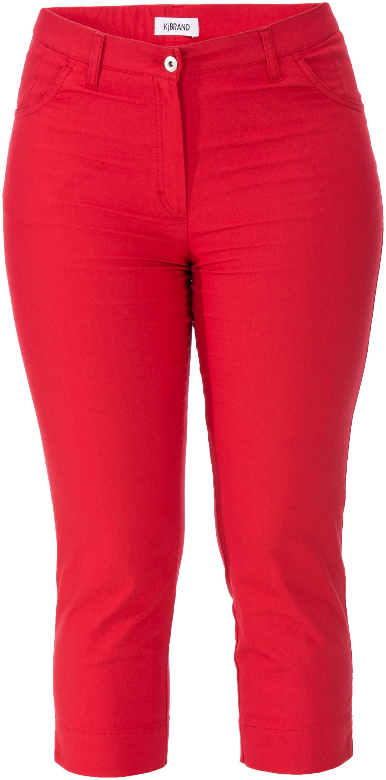 KjBRAND Pants in Red: front