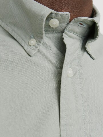 JACK & JONES Regular fit Button Up Shirt 'JPRBLUBrook' in Green