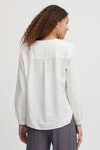 Oxmo Blouse in White