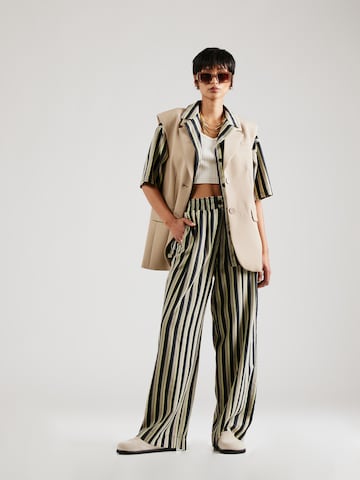 TOPSHOP Wide leg Broek in Gemengde kleuren