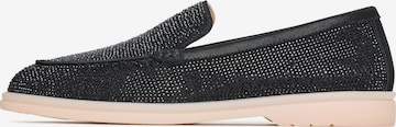 Chaussure basse CESARE GASPARI en noir : devant