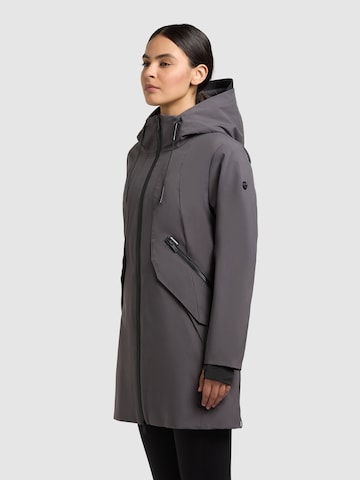 khujo Jacke 'Eiza' in Grau