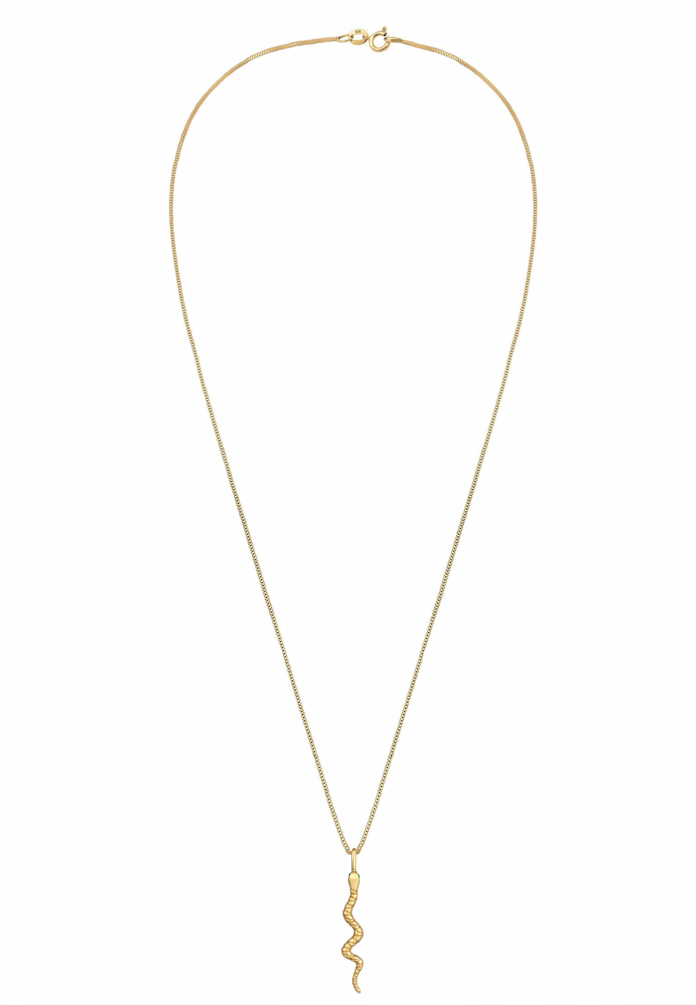ELLI Retiazka 'Schlange' - Zlatá