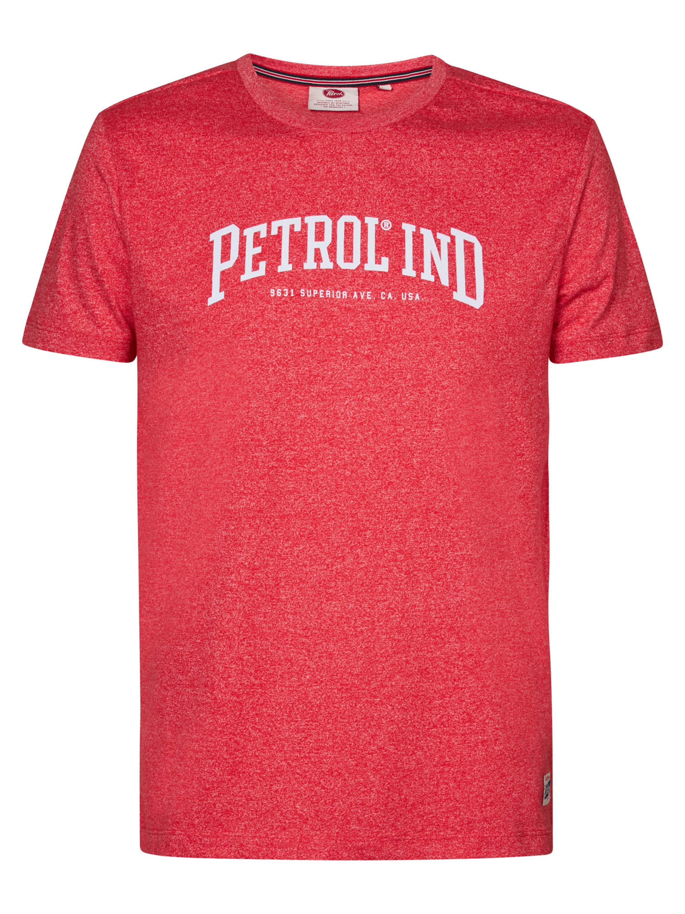 Petrol Industries Shirt in Red: front