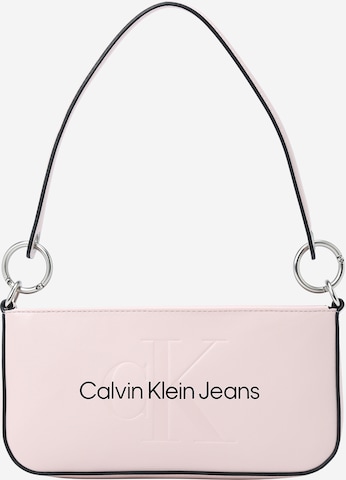 Calvin Klein Jeans Τσάντα ώμου σε ροζ: μπροστά