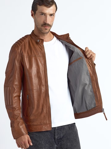 Maze Φθινοπωρινό και ανοιξιάτικο μπουφάν 'Jack' σε καφέ