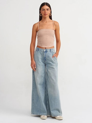 Dilvin Top in Beige