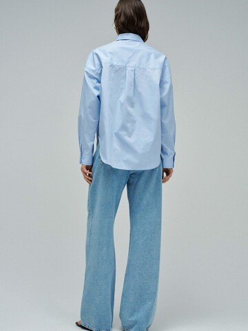 Chemisier 'Oversize Basic' Salsa Jeans en bleu