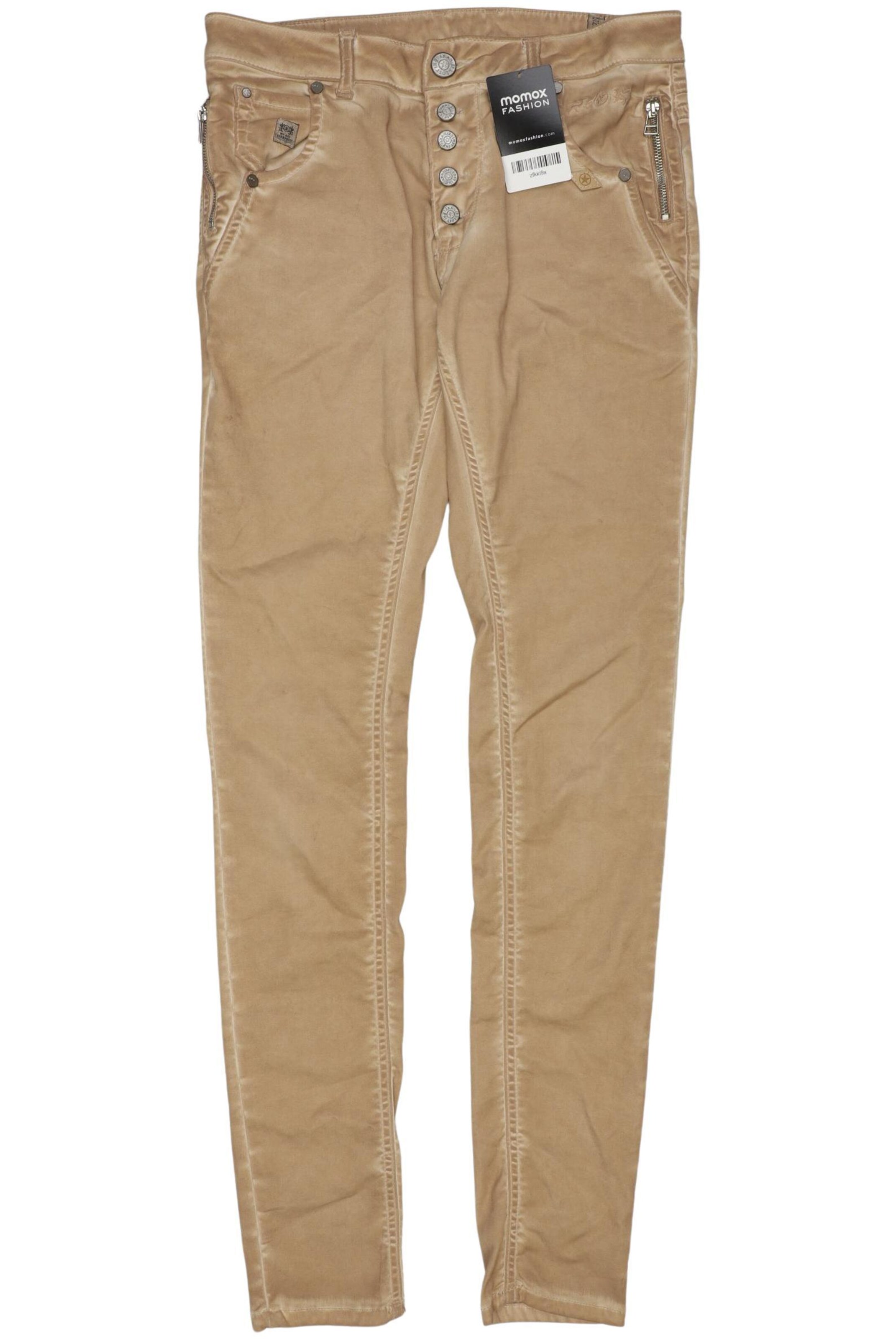 Lost in Paradise Stoffhose XXS in Beige: Vorderseite