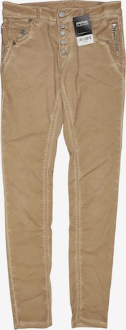 Lost in Paradise Stoffhose XXS in Beige: Vorderseite