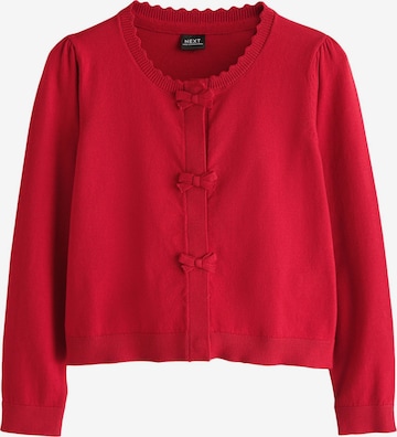 Next Strickjacke in Rot: Vorderseite