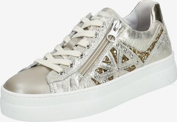 Nero Giardini Sneakers laag in Goud: voorkant