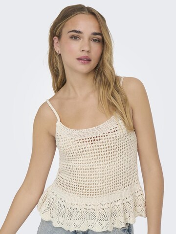 Top in maglia di ONLY in beige