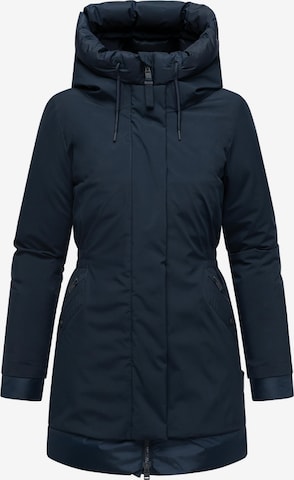 Manteau d’hiver 'Winterprinzessin' NAVAHOO en bleu : devant