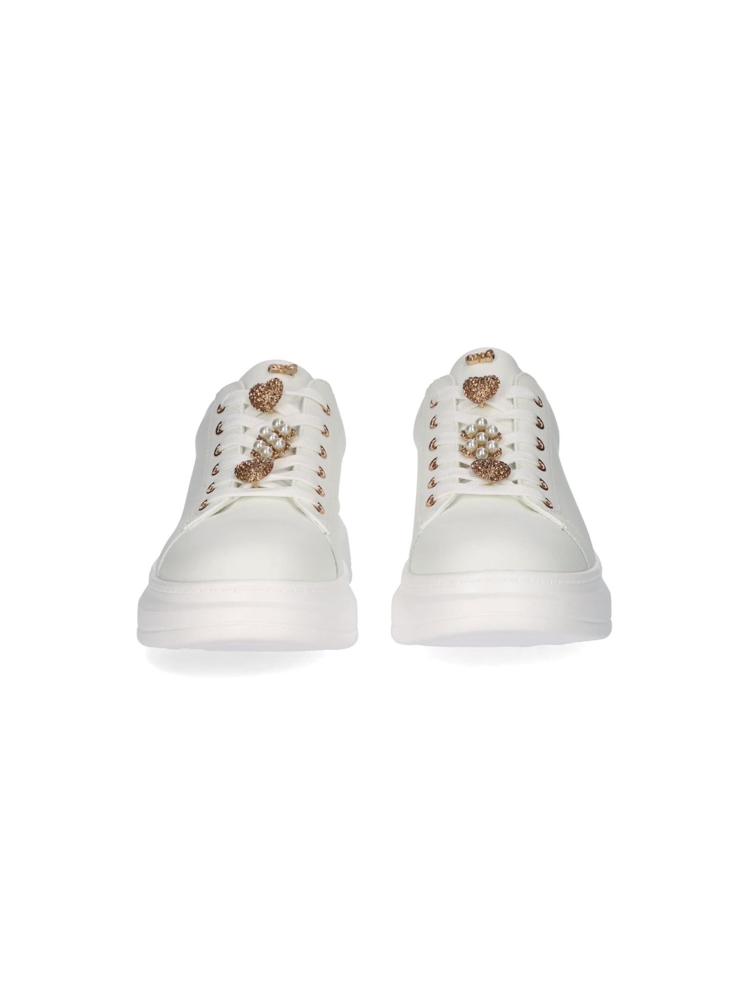 Baskets basses '66-61EX12' EXE en blanc
