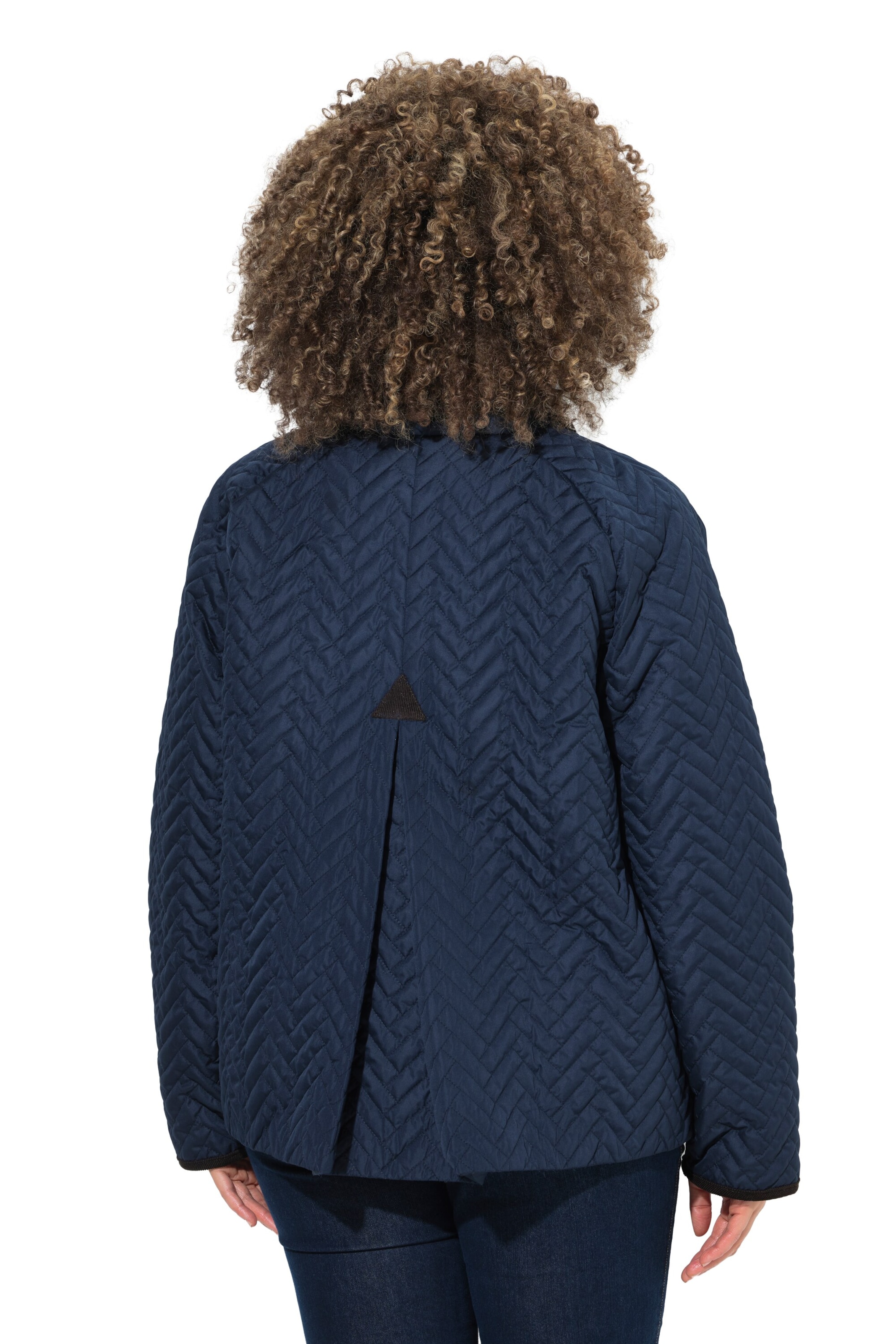 Ulla Popken Between-season jacket in Blue
