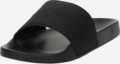 TOMMY HILFIGER Natikače s potpeticom 'TUMBLE' u crna, Pregled proizvoda