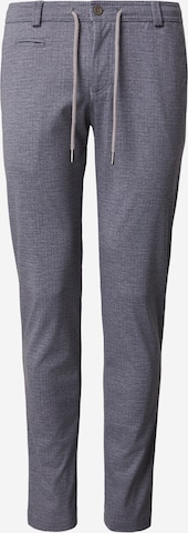 bugatti - Slimfit Calças em cinzento: frente