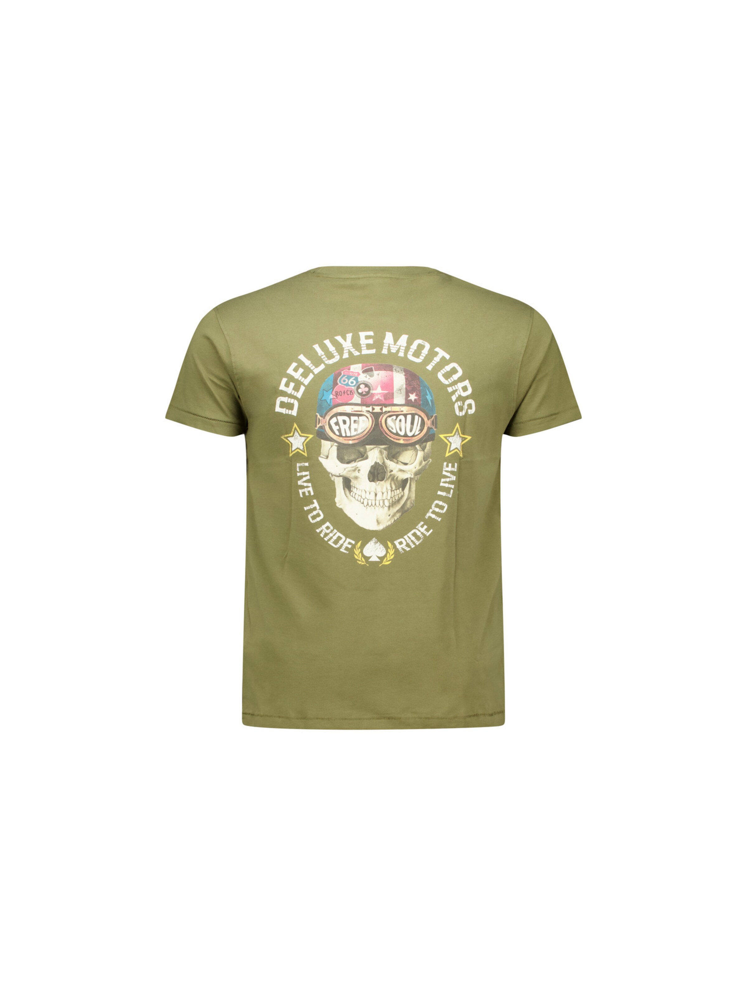 T-Shirt 'DEKARI' Deeluxe en vert