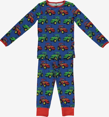 Småfolk Pajamas in Blue: front