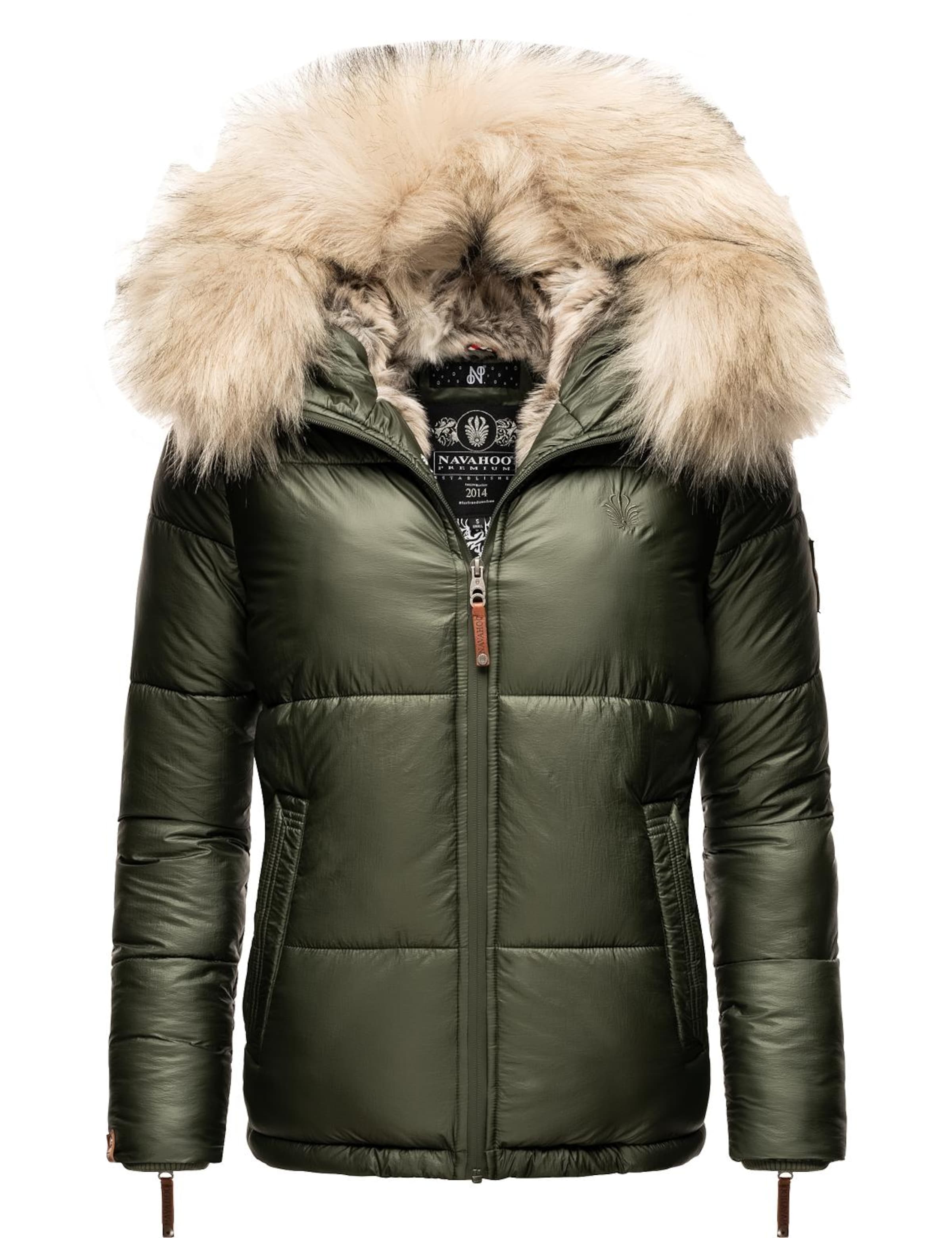 NAVAHOO Talvejope 'Tikunaa', värv roheline: eest vaates