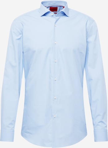 Slim fit Camicia 'Kason' di HUGO Red in blu: frontale