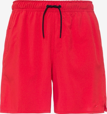 NIKE Workout Pants 'Unlimited' in Red: front