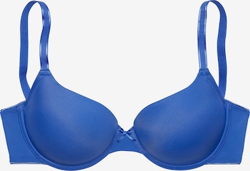 LASCANA Regular Bra in Blue: front