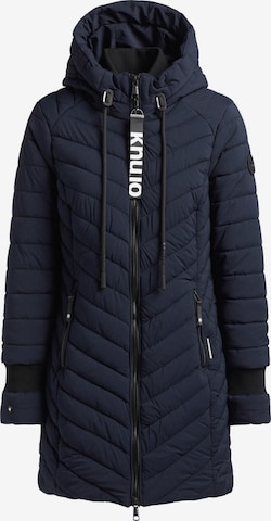 khujo Winter Jacket 'Nita2' in Blue: front