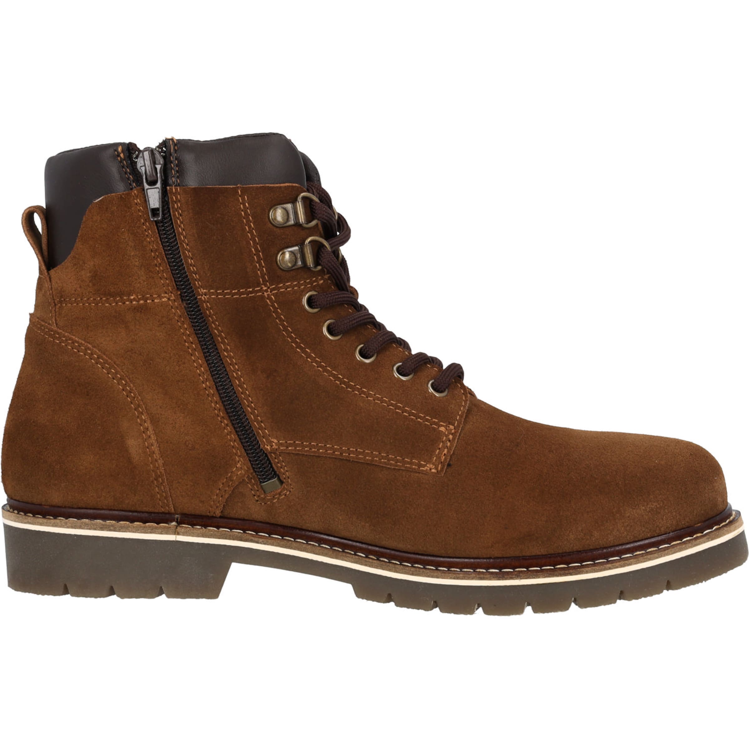 Palado Lace-up boot 'Tabacco' in Brown