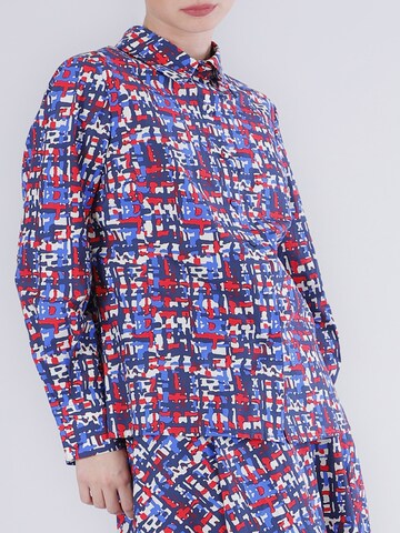 CAFè NOIR Blouse in Blauw