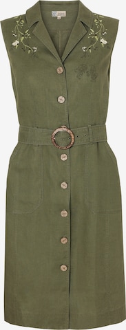 TATUUMHaljina - zelena boja: prednji dio