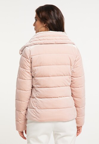 Veste mi-saison faina en rose