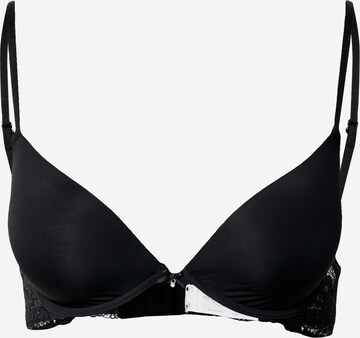 Invisible Soutien-gorge Women' Secret en noir : devant