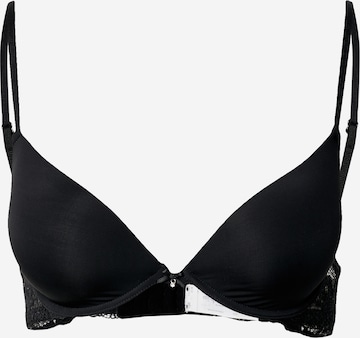 Women' Secret T-shirt bra Bra in Black: front