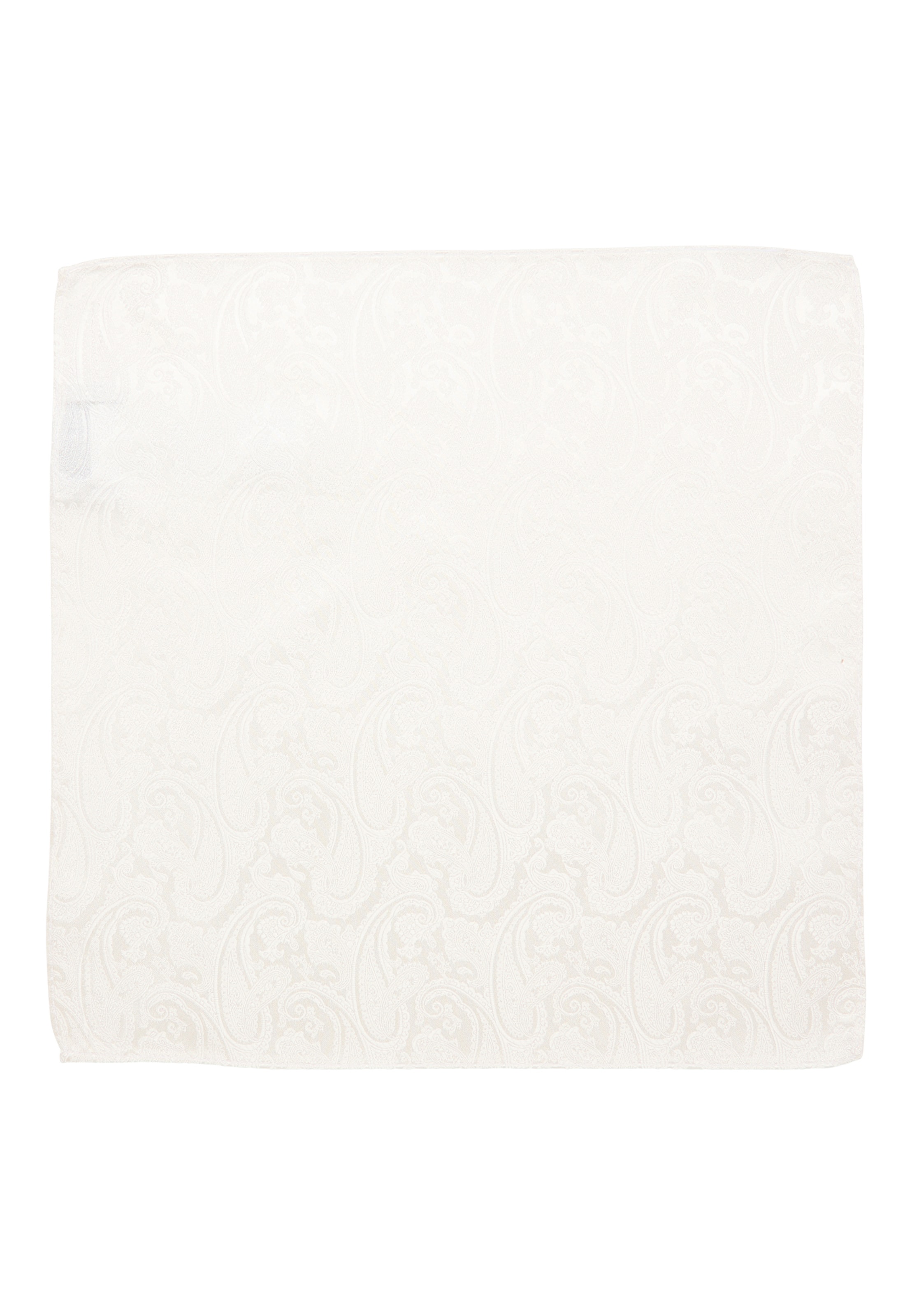 ETERNA Pocket square in White: front