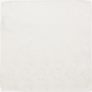 ETERNA Pocket Square in White: front