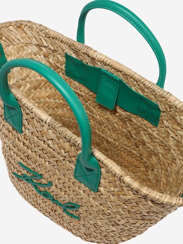 žalia Karl Lagerfeld Paplūdimio krepšys