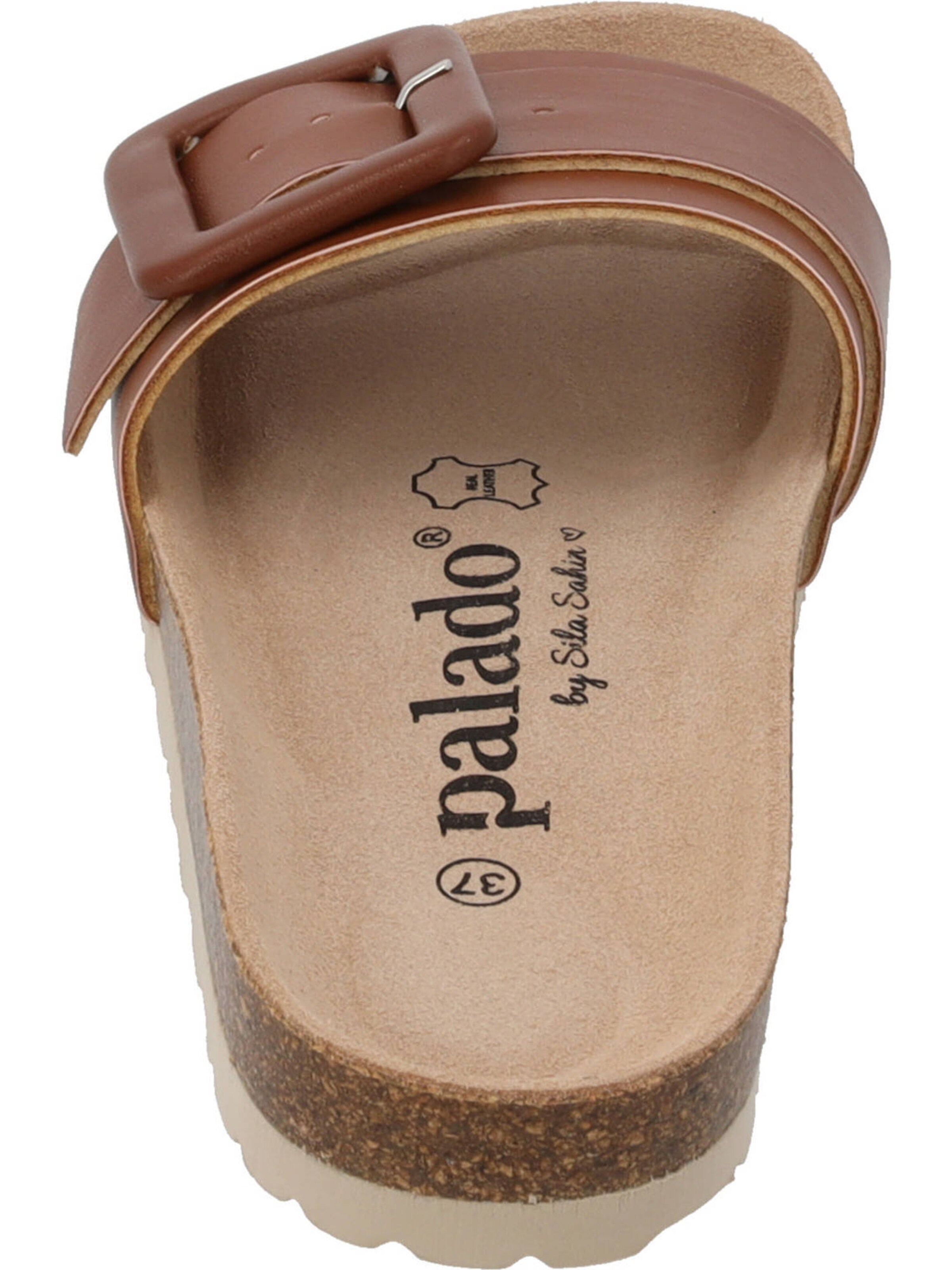 Palado by Sila Sahin - Sapato aberto 'Arrus' em castanho