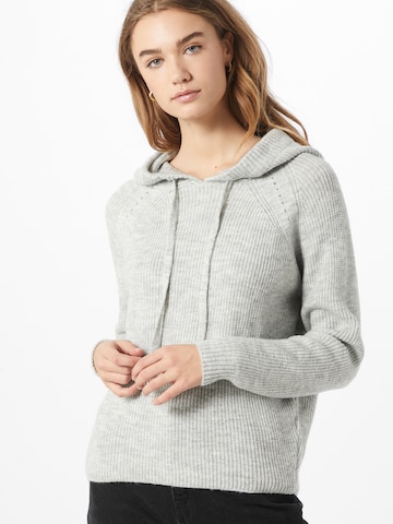 ABOUT YOU Sweater 'Dakota' in Grey: front