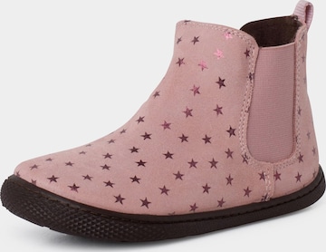 Bottes Pisamonas en rose : devant