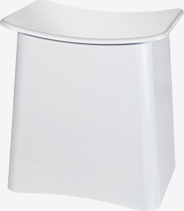 Wenko Laundry Basket 'Wing' in White: front