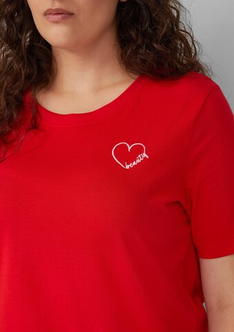 T-shirt s.Oliver en rouge