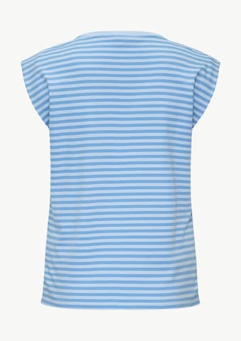 s.Oliver Red Label Plus Shirt in Blauw: terug